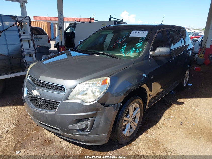 Vin: 2cnflcec5b6352650, lot: 46537836, chevrolet equinox ls 20112