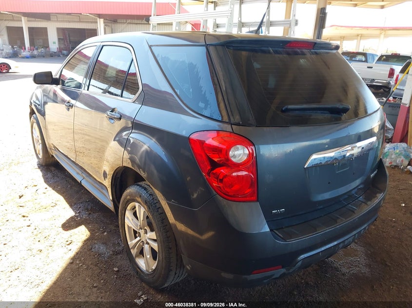 Vin: 2cnflcec5b6352650, lot: 46537836, chevrolet equinox ls 20113