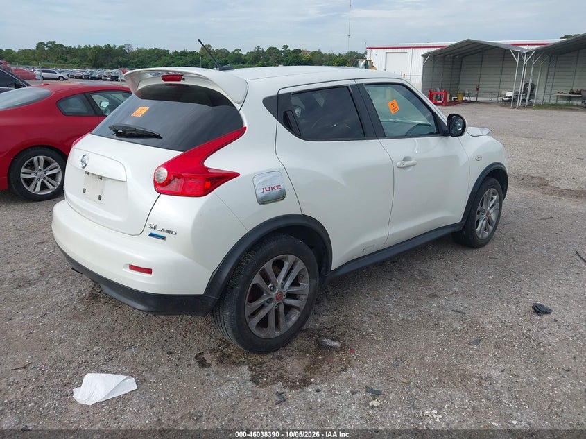 Vin: jn8af5mv8et360522, lot: 46537845, nissan juke sl 20144