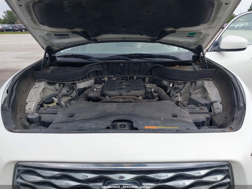 INFINITI FX35 2011 VIN JN8AS1MW8BM731911