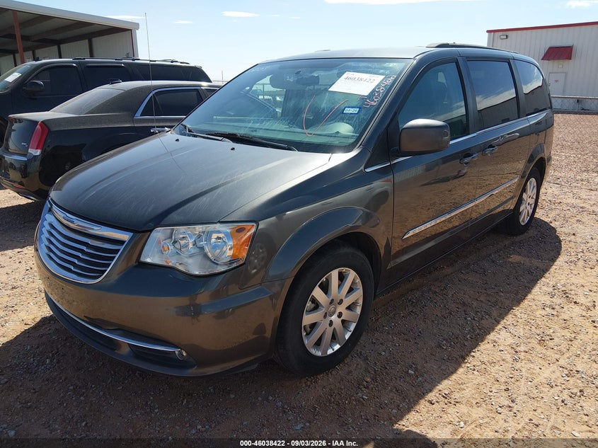 Vin: 2c4rc1bg4gr245219, lot: 46537877, chrysler town & country touring 20162