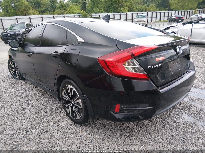 Vin: 19xfc1f81ge002717, lot: 46537910, honda civic ex-l 20163