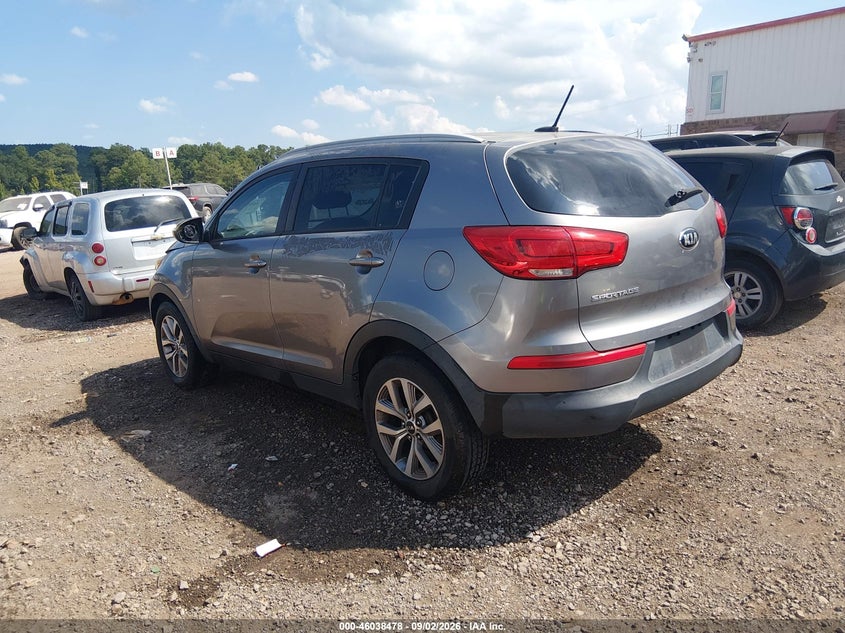 2015 KIA SPORTAGE auction photo 3