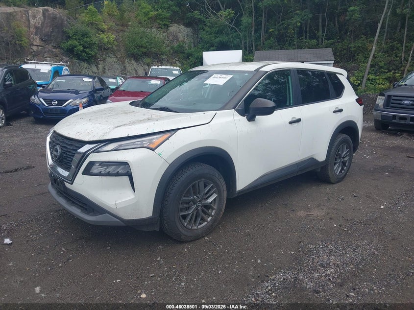 2022 NISSAN ROGUE auction photo 2