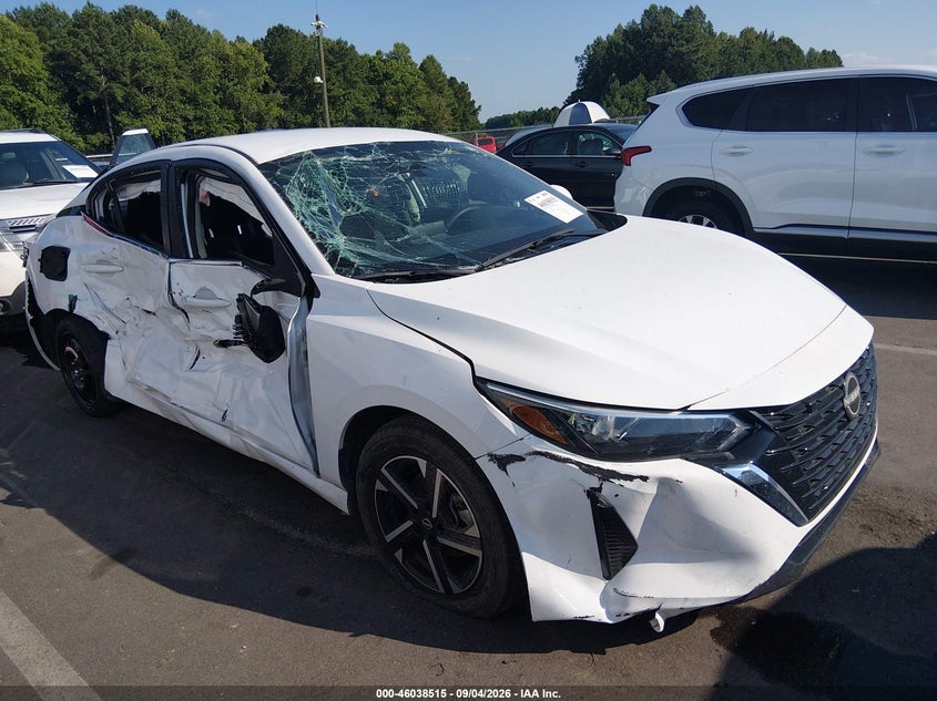 2025 NISSAN SENTRA auction photo 1