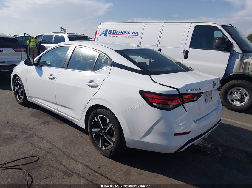 2025 NISSAN SENTRA auction photo 3