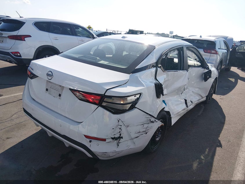 2025 NISSAN SENTRA auction photo 4