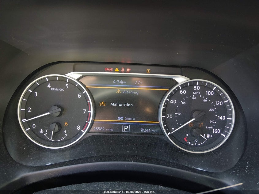 2025 NISSAN SENTRA auction photo 7