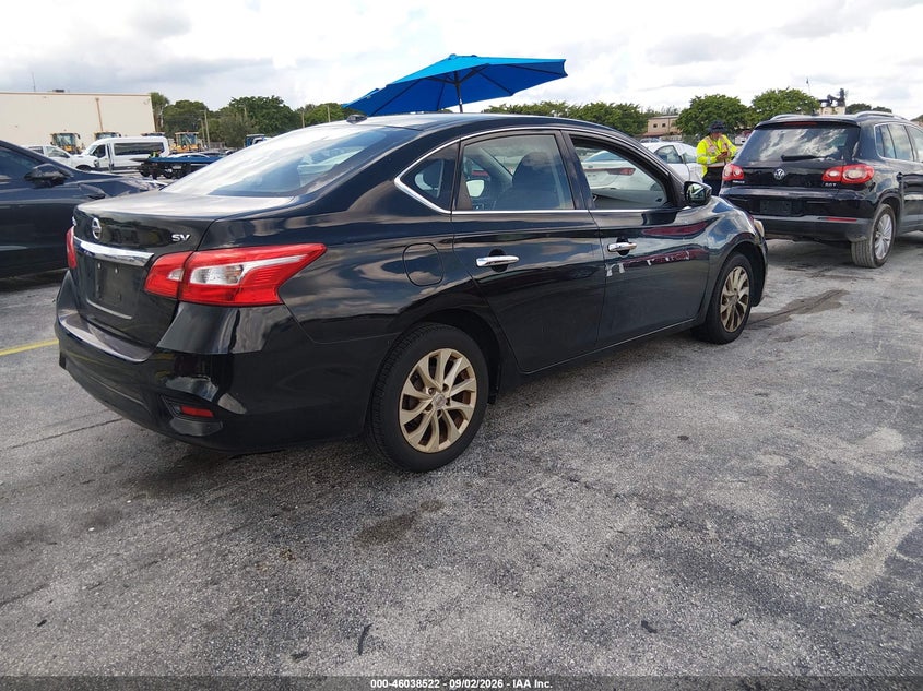 2018 NISSAN SENTRA auction photo 4