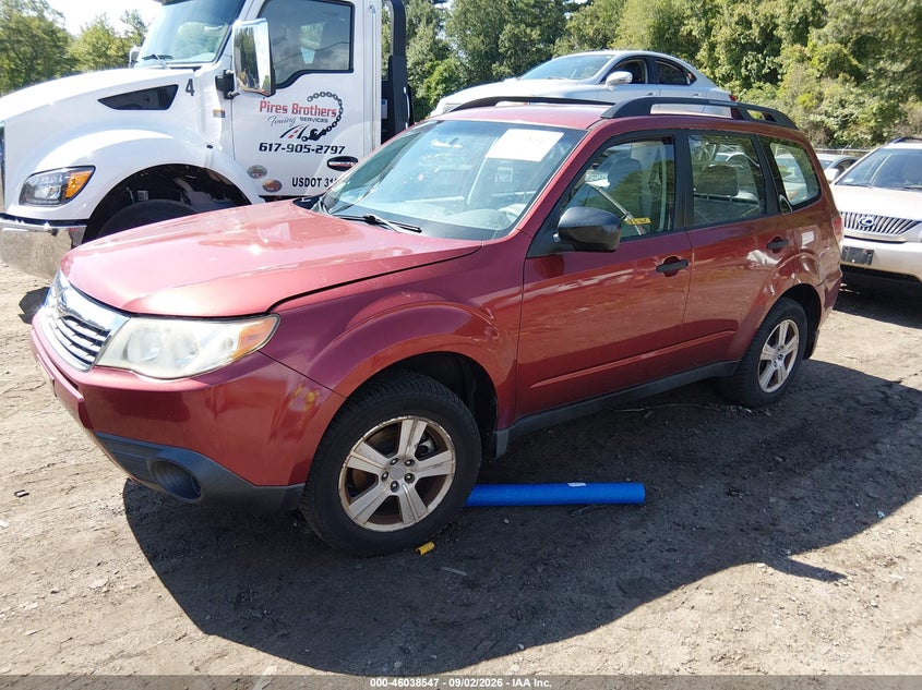 2010 SUBARU FORESTER auction photo 2