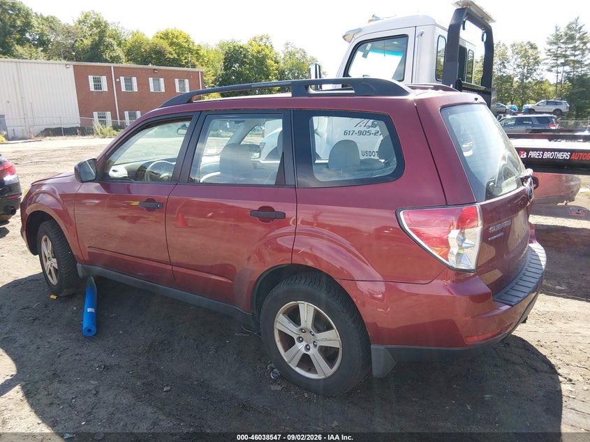 2010 SUBARU FORESTER auction photo 3