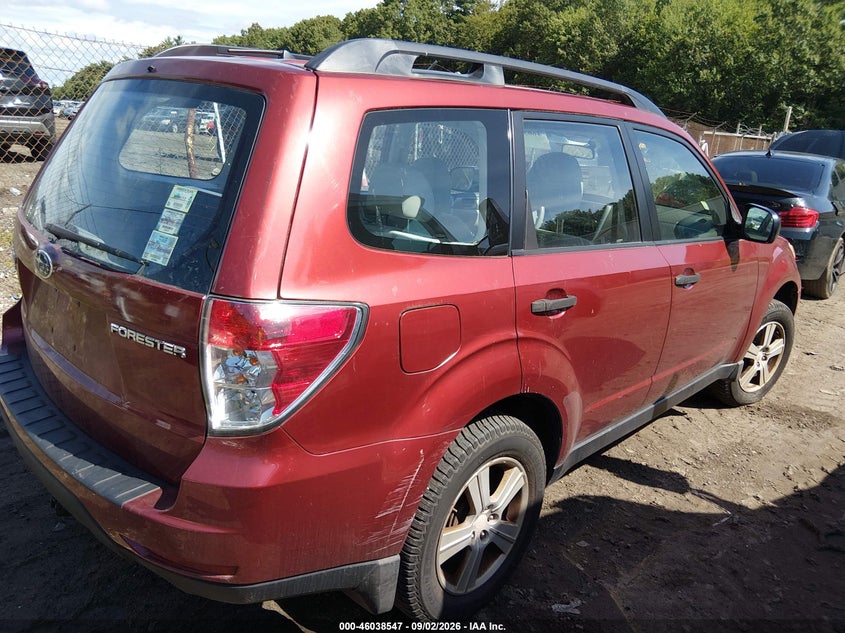 2010 SUBARU FORESTER auction photo 4