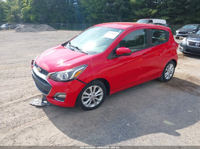 Vin: kl8cc6sa3kc812187, lot: 46538017, chevrolet spark 1lt manual 20192