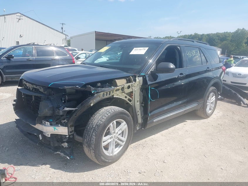 Vin: 1fmsk8dh5pga40363, lot: 46538025, ford explorer xlt 20232