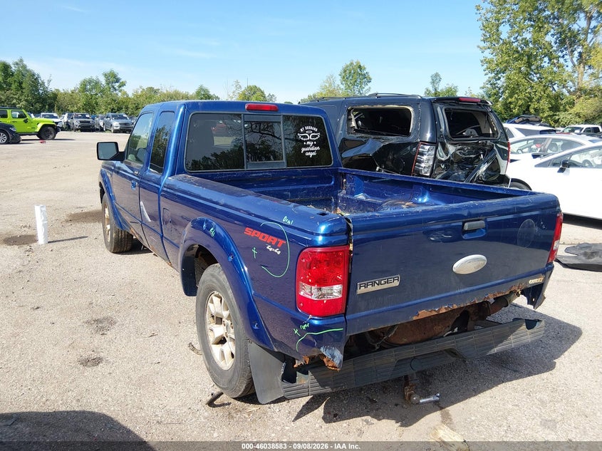 Vin: 1ftlr4fe2bpa87424, lot: 46538038, ford ranger sport 20113