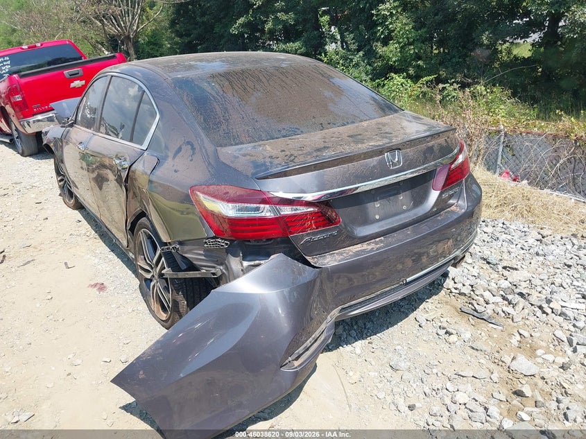Vin: 1hgcr2f58ga093289, lot: 46538075, honda accord sport 20163