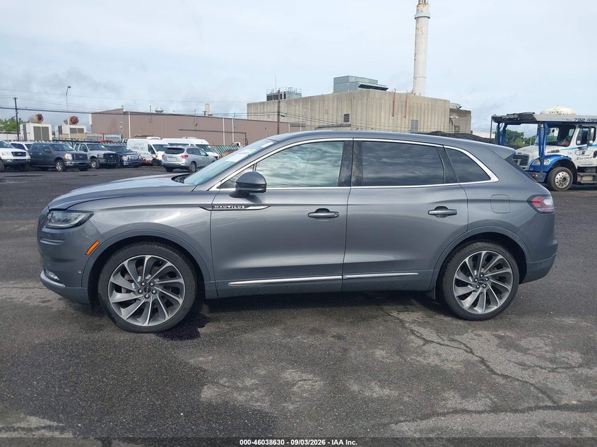 LINCOLN NAUTILUS 2021 VIN 2LMPJ8K94MBL09710
