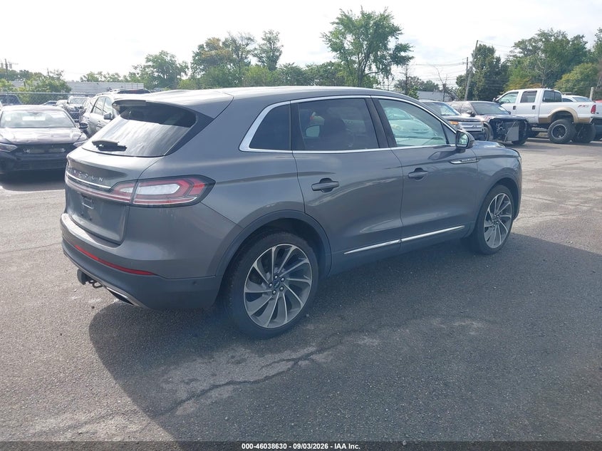 LINCOLN NAUTILUS 2021 VIN 2LMPJ8K94MBL09710