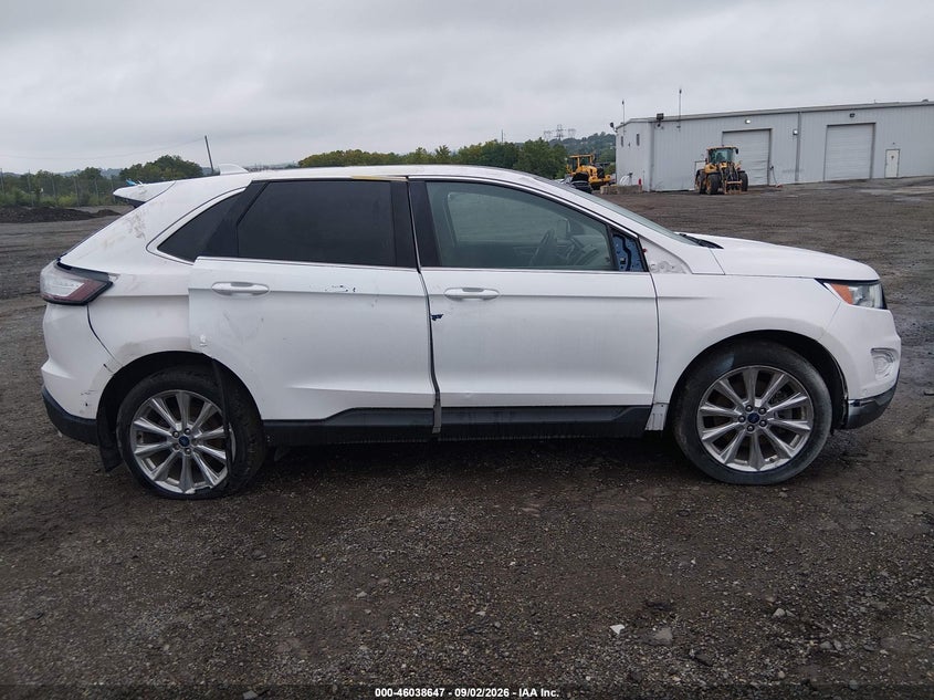 2018 FORD EDGE SPORT UTILITY VEHICLE 3.5L V6 FI DOHC 24V NF4