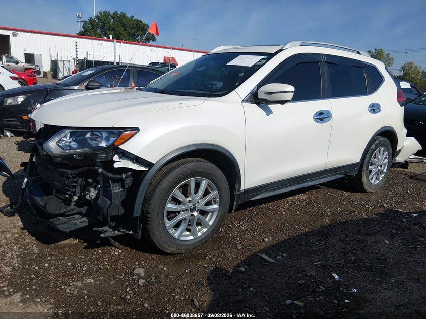 Vin: jn8at2mv9hw020077, lot: 46538112, nissan rogue sv 20172