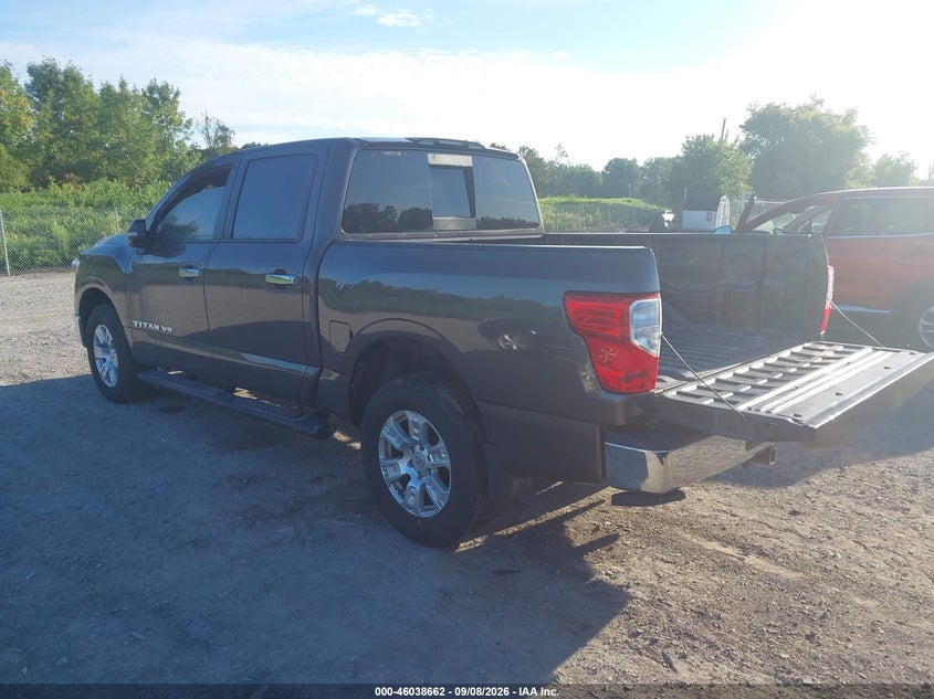 Vin: 1n6aa1ej8jn537564, lot: 46538117, nissan titan sv 20183