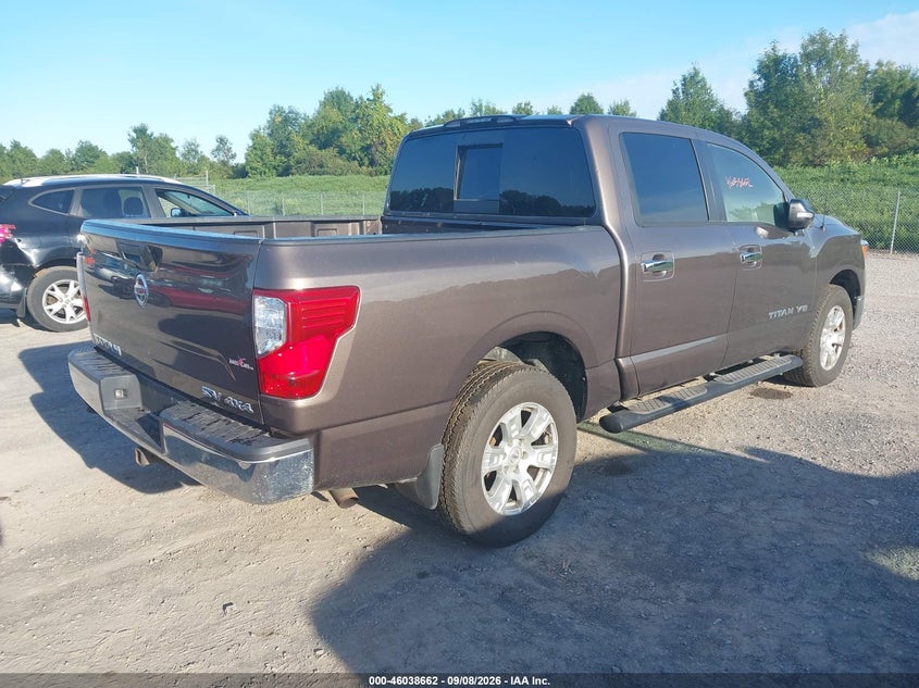 Vin: 1n6aa1ej8jn537564, lot: 46538117, nissan titan sv 20184