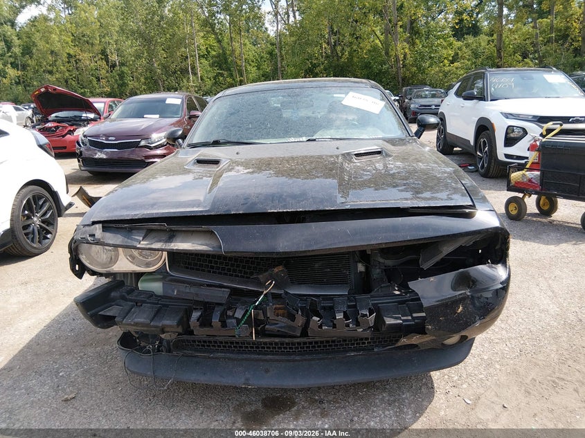 DODGE CHALLENGER 2012 VIN 2C3CDYAG6CH217407
