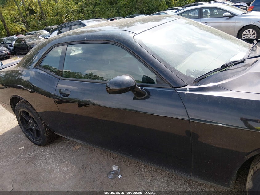 DODGE CHALLENGER 2012 VIN 2C3CDYAG6CH217407