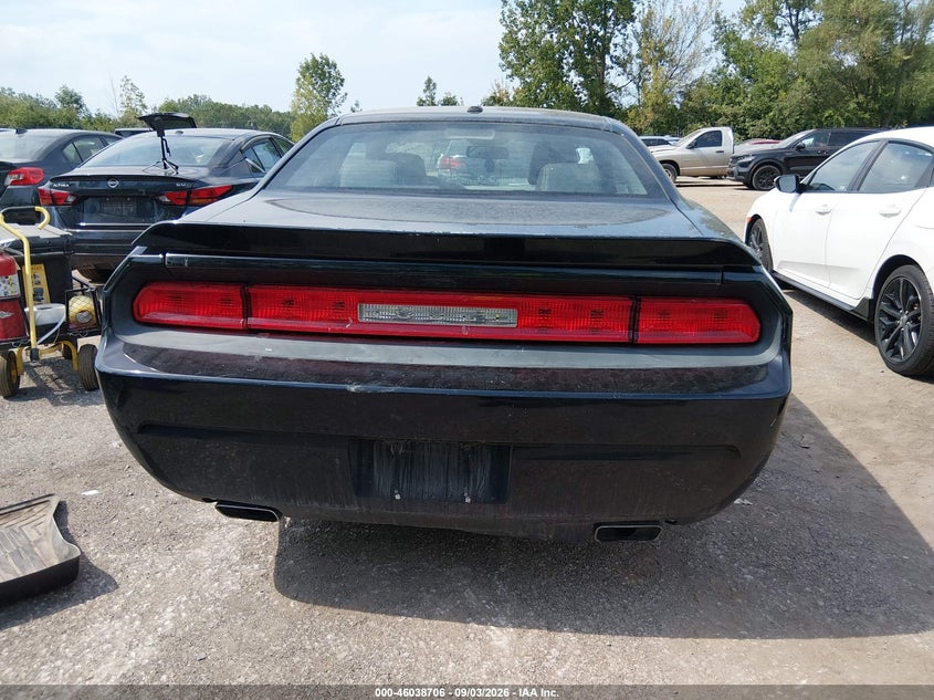 DODGE CHALLENGER 2012 VIN 2C3CDYAG6CH217407