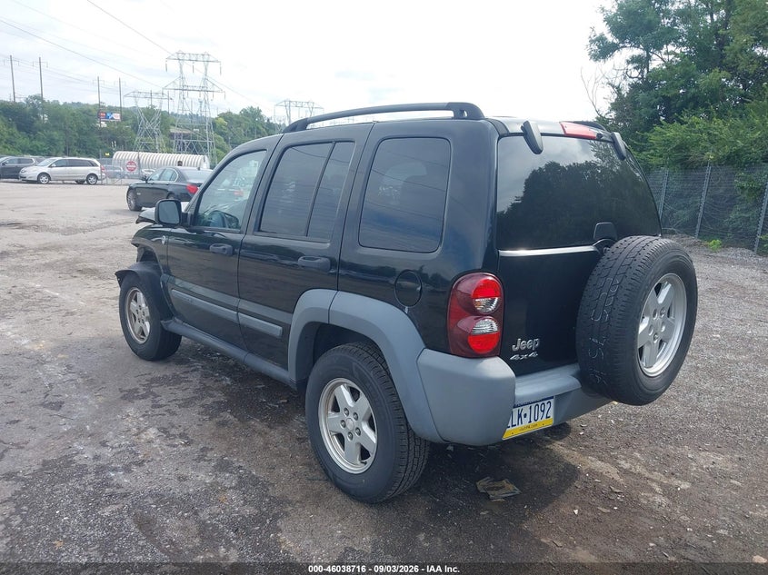 JEEP LIBERTY 2005 VIN 1J4GL48KX5W677655