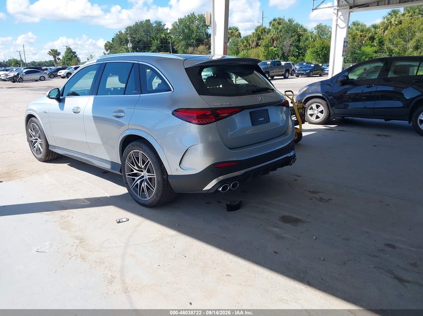 Vin: w1nkm8hb4tf628171, lot: 46538177, mercedes-benz amg glc 43 4matic 20263