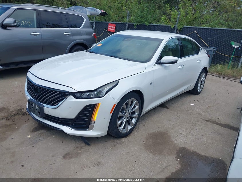 Vin: 1g6dn5rkxl0130637, lot: 46538187, cadillac ct5 premium luxury 20202