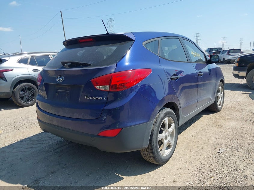 2010 HYUNDAI TUCSON auction photo 4
