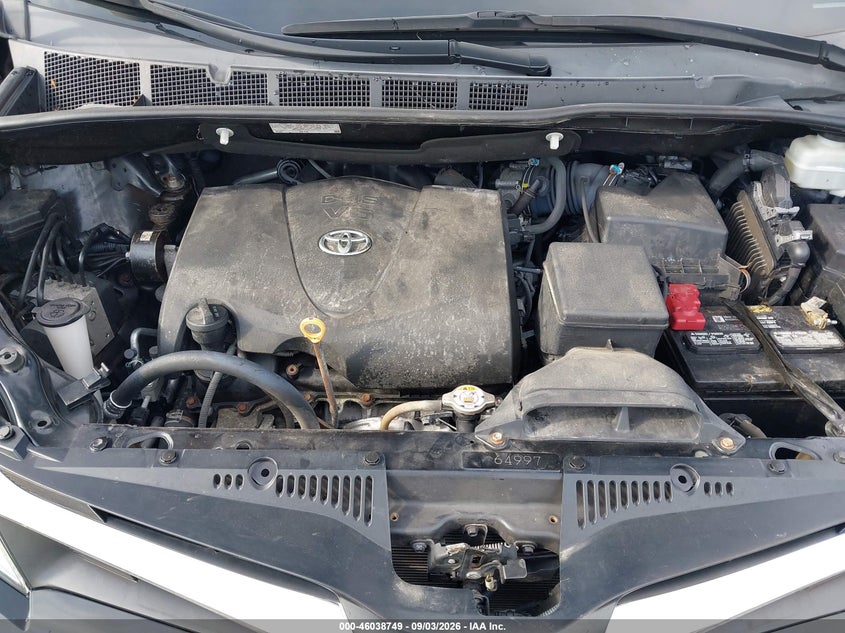 TOYOTA SIENNA 2020 VIN 5TDKZ3DC2LS084442