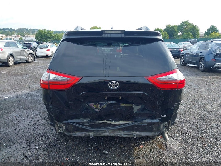 TOYOTA SIENNA 2020 VIN 5TDKZ3DC2LS084442