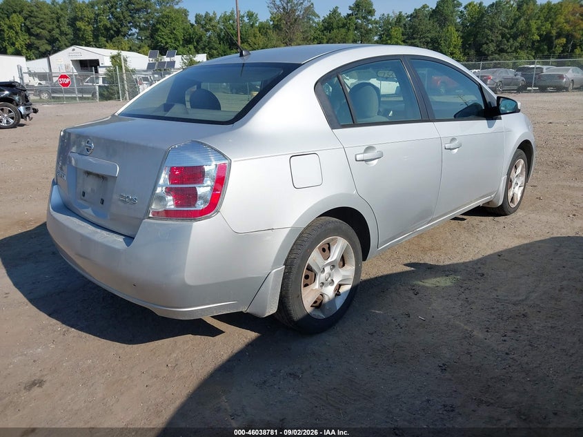 NISSAN SENTRA 2007 VIN 3N1AB61E07L633545