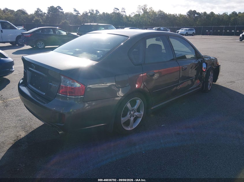 2008 SUBARU LEGACY auction photo 4