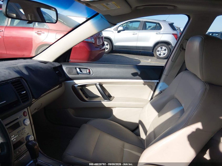 2008 SUBARU LEGACY auction photo 5