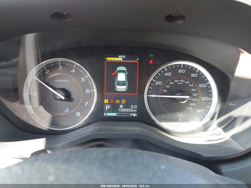 2019 SUBARU XV SPORT UTILITY VEHICLE 2.0L H-4 DI, DOHC, VVT, REGULAR , 152HP