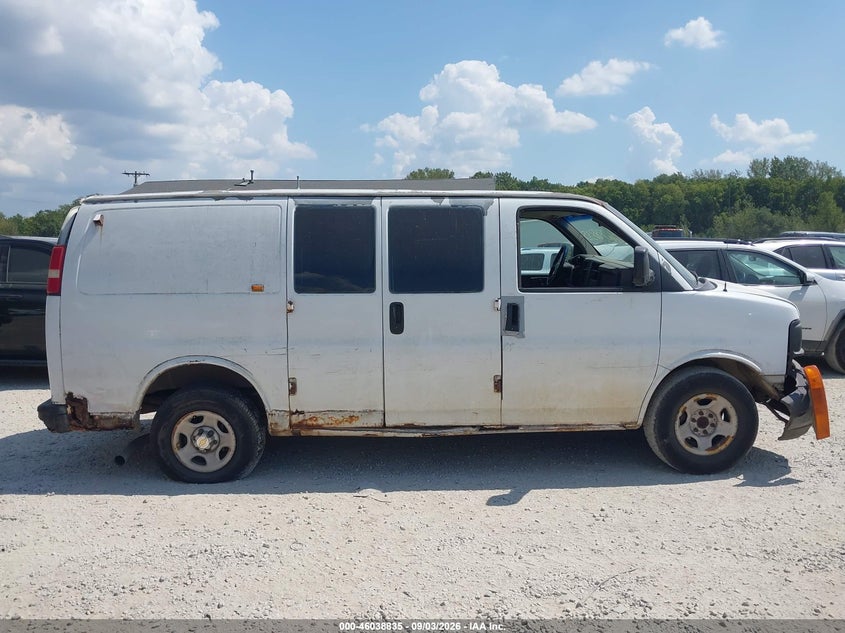 CHEVROLET EXPRESS 2003 VIN 1GCFG15X531219293