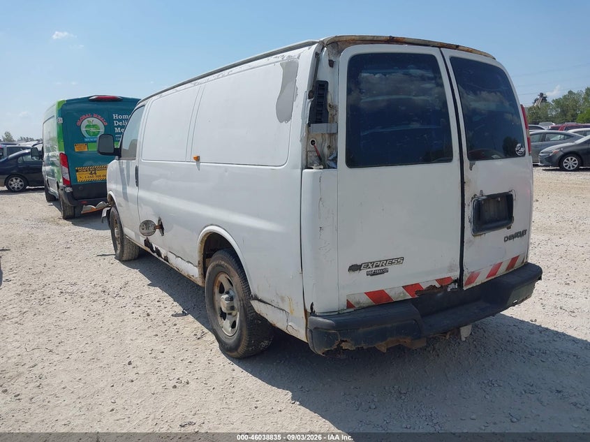 CHEVROLET EXPRESS 2003 VIN 1GCFG15X531219293