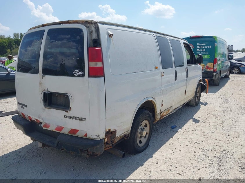 CHEVROLET EXPRESS 2003 VIN 1GCFG15X531219293
