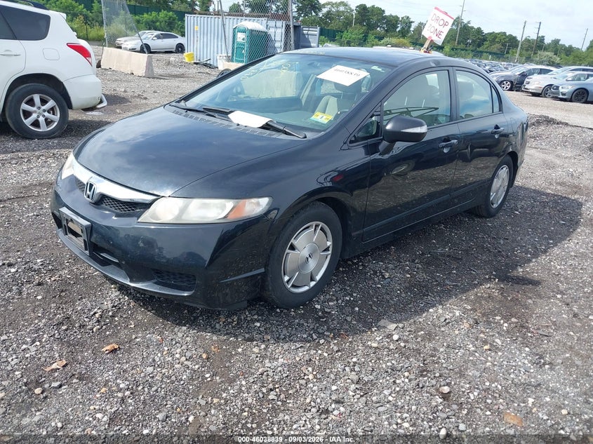 2010 HONDA CIVIC HYBRID auction photo 2