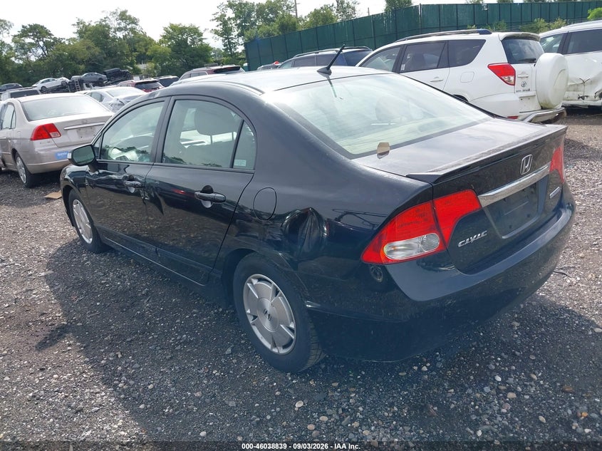 2010 HONDA CIVIC HYBRID auction photo 3