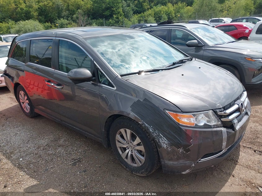 Vin: 5fnrl5h62fb033676, lot: 46538296, honda odyssey ex-l 2015 img_1