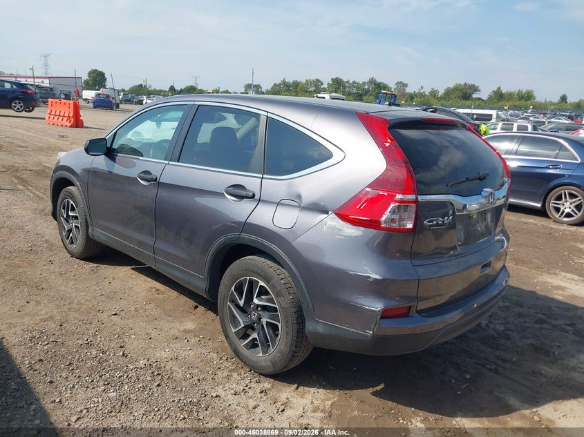 2016 HONDA CR-V auction photo 3