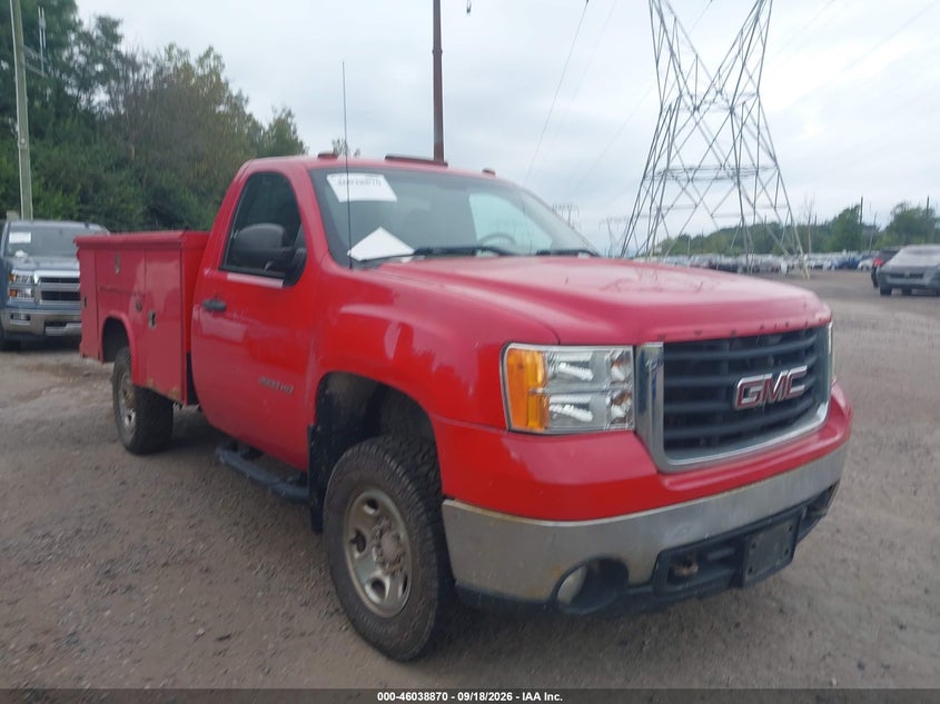 Vin: 1gt3kzbg7af152877, lot: 46538325, gmc sierra 2500hd work truck 2010 img_1