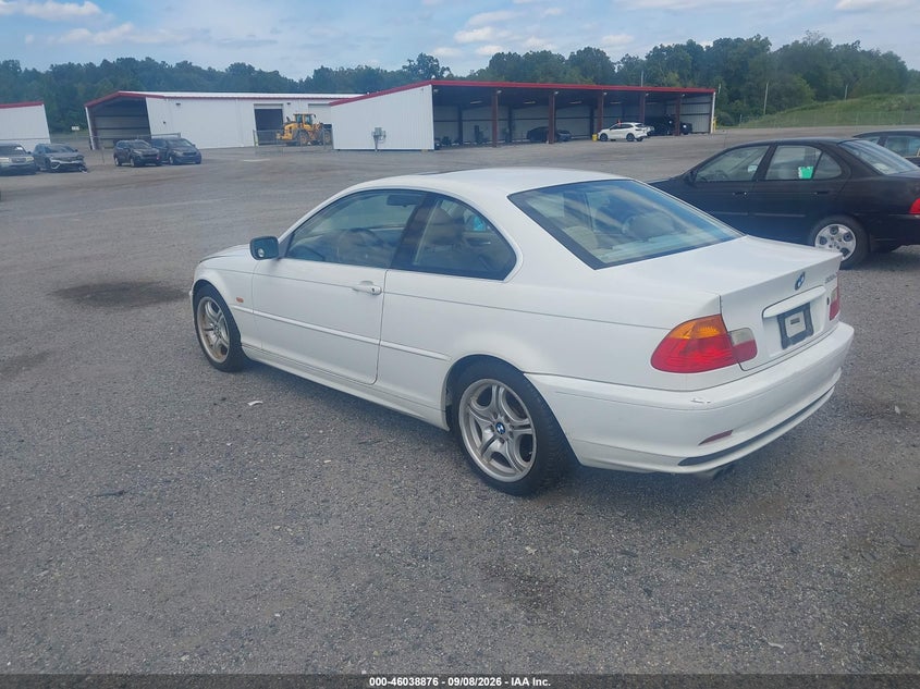 BMW 330CI 2001 VIN WBABN53481JU31541