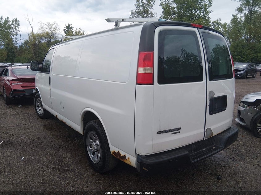 CHEVROLET EXPRESS 1500 2012 VIN 1GCSGAFXXC1160657