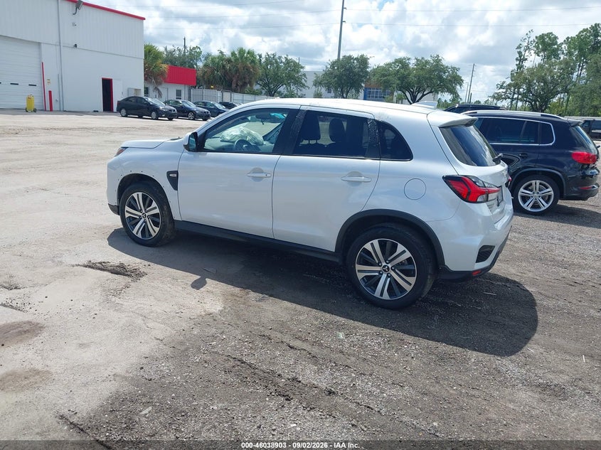 Vin: ja4aruau6ru019347, lot: 46538358, mitsubishi outlander sport 2.0 es awc/2.0 le awc/2.0 ralliart awc/2.0 s awc/2.0 se awc/2.0 trail edition awc/s/trail edition 20243